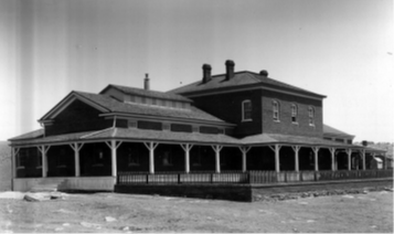 Photo of Historic FBMC Exterior Circa 1900.