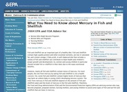 Contamination in Fish and Shellfish
