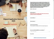 Fall 2025 Non-Clinical Internship Application