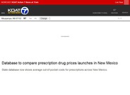 Database to compare prescription drug prices launches in New Mexico - KOAT 7
