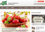 The Academy of Nutrition and Dietetics is the world's largest organization of food and nutrition professionals.