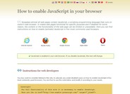 Enable Javascript